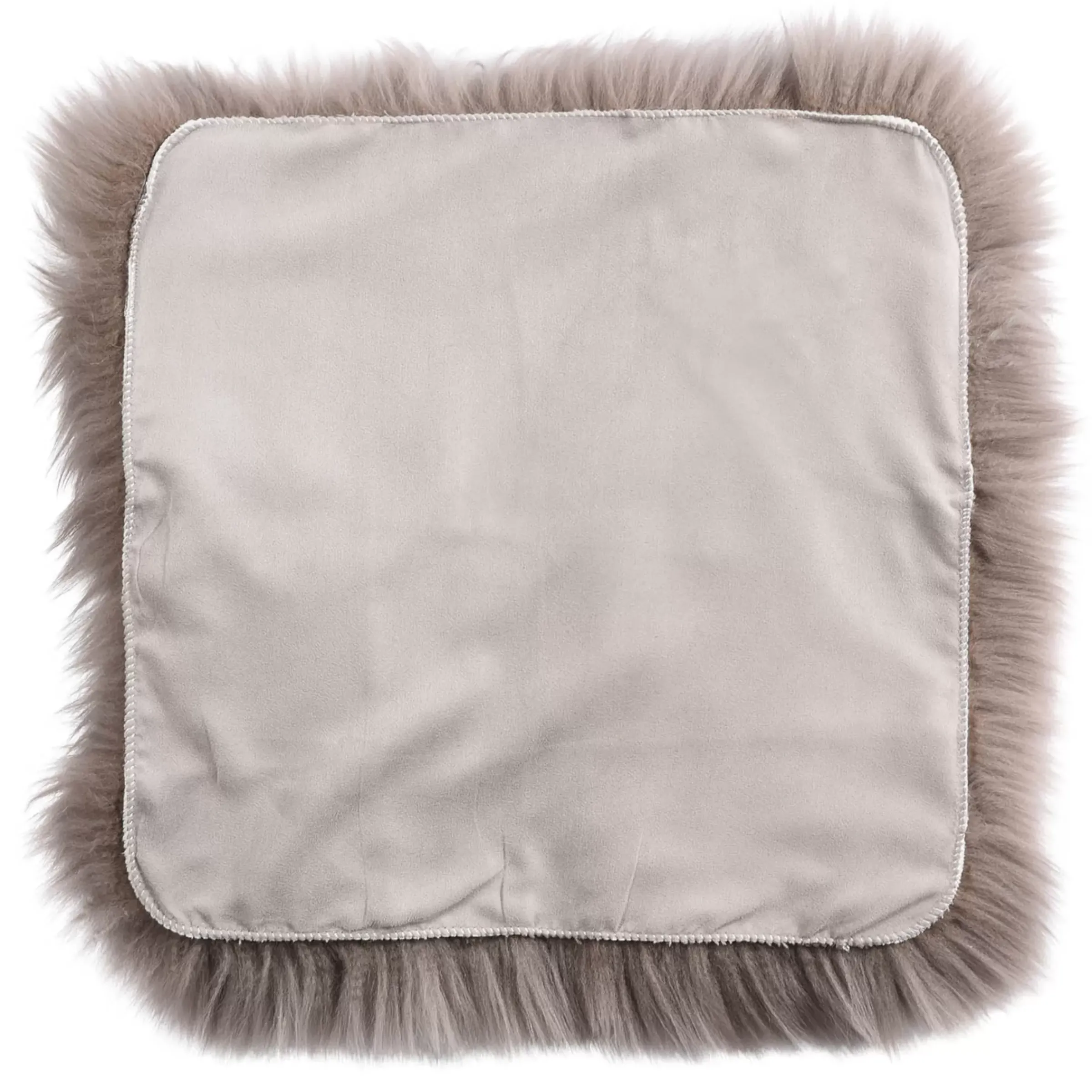 Depot Coussin D'Assise En Fourrure Synthetique