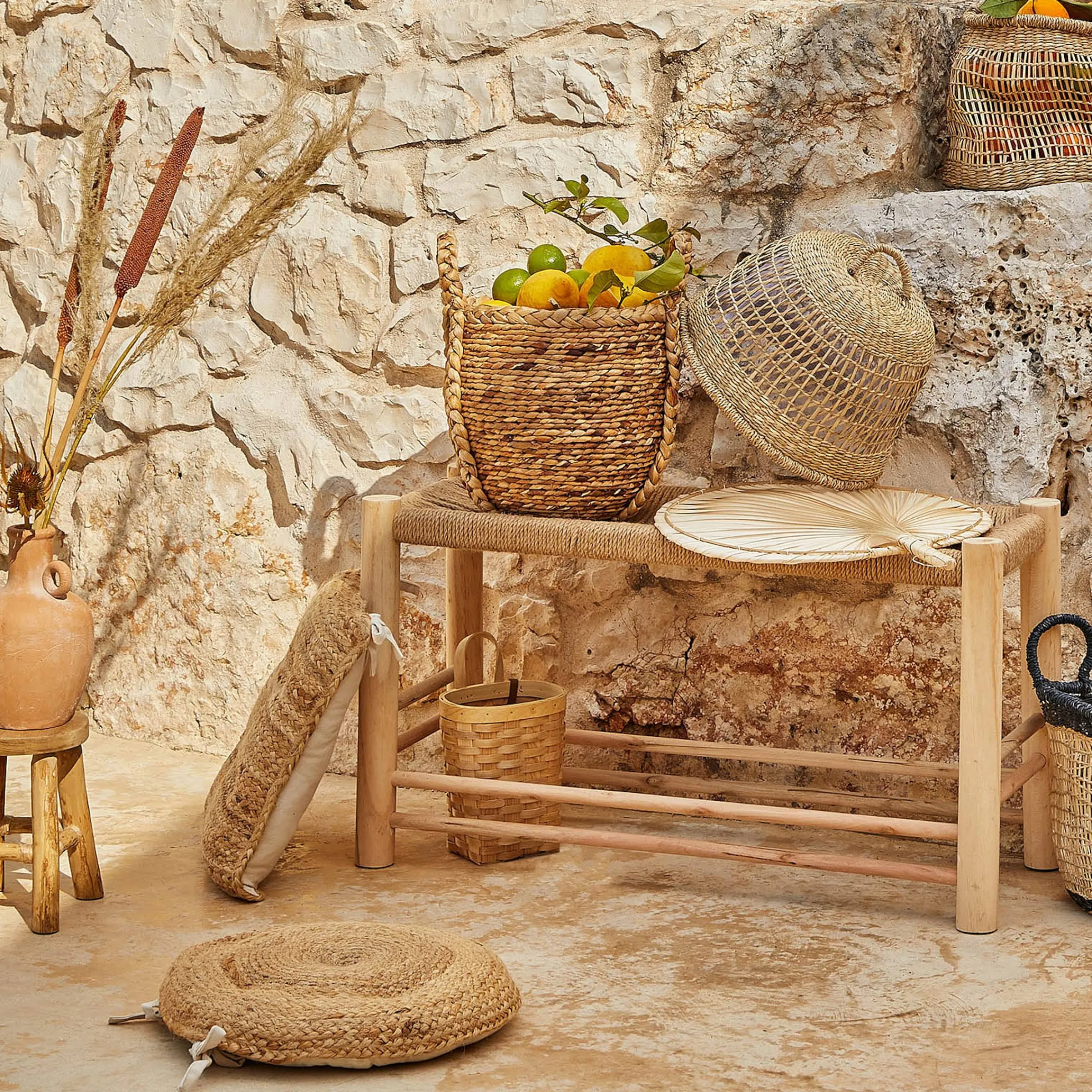 Depot Coussins D'Assise En Jute Clearance