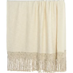 Depot Couverture En Macrame Border