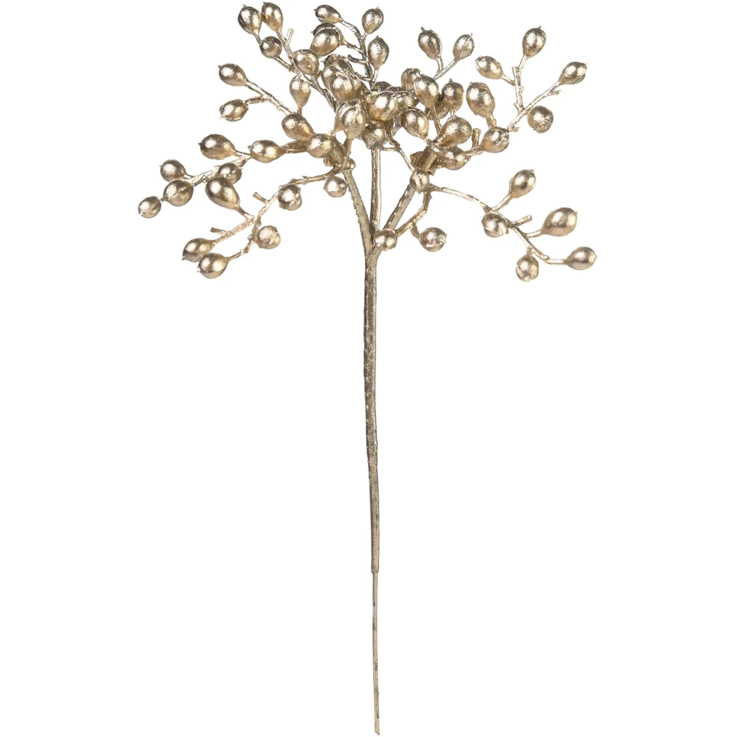 Depot Cueillette De Fleurs Artificielles Metallic Berry