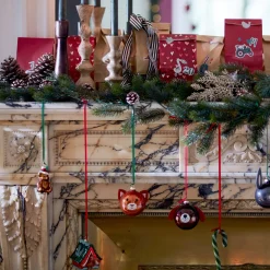 Depot Décorations D'Arbre En Verre Teddy