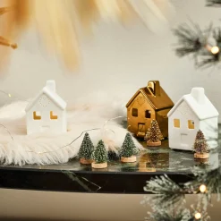 Depot Deko-Objekt-Set Minibaum, Beglimmert