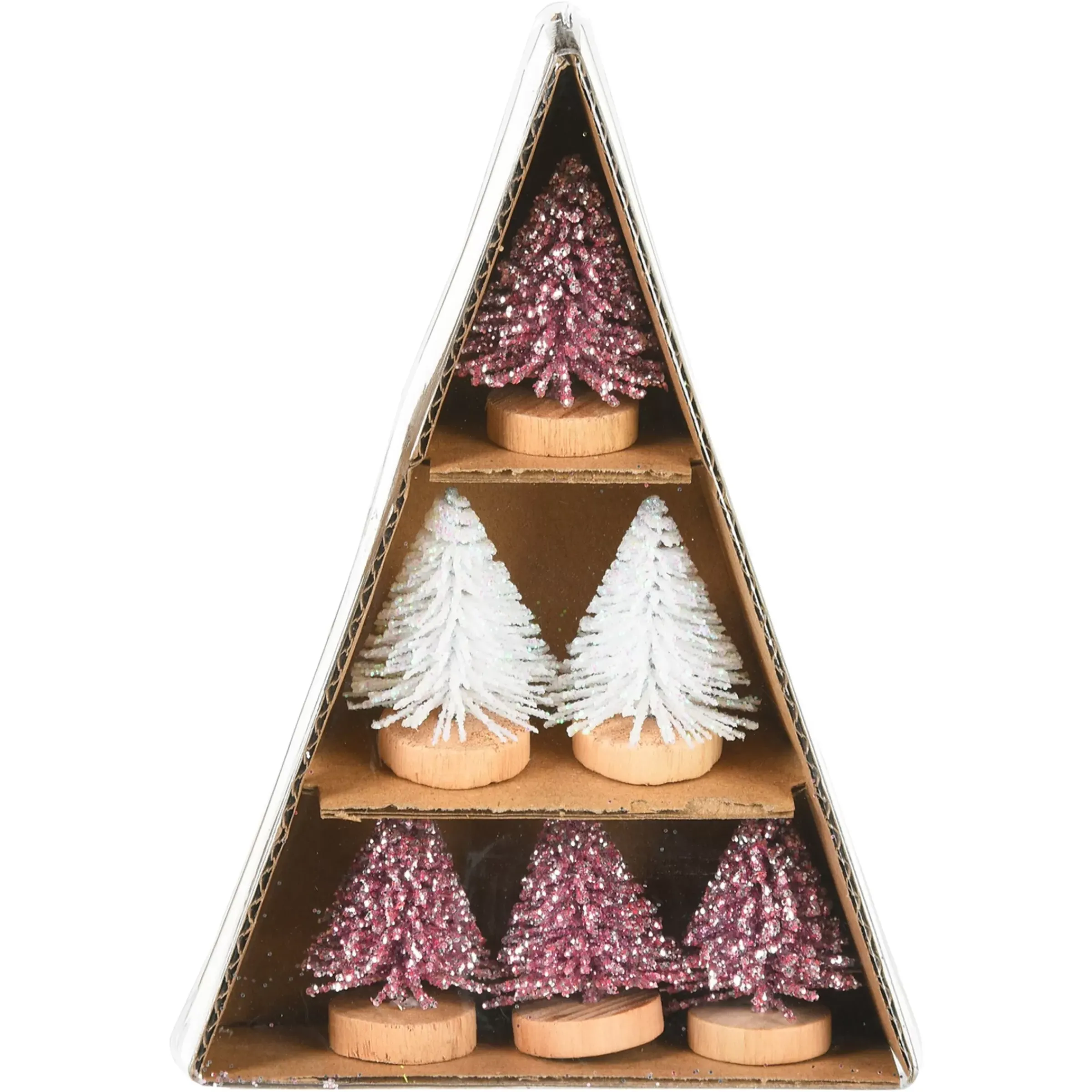 Depot Deko-Objekt-Set Minibaum, Beglimmert