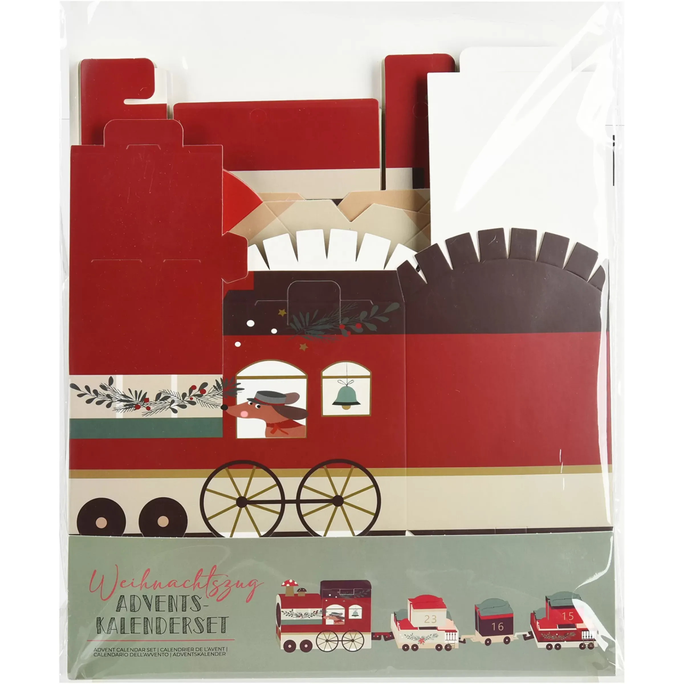Depot Diy-Adventskalender-Set Zug
