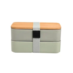 Depot Double Boite A Lunch Avec Couverts Reutilisables New