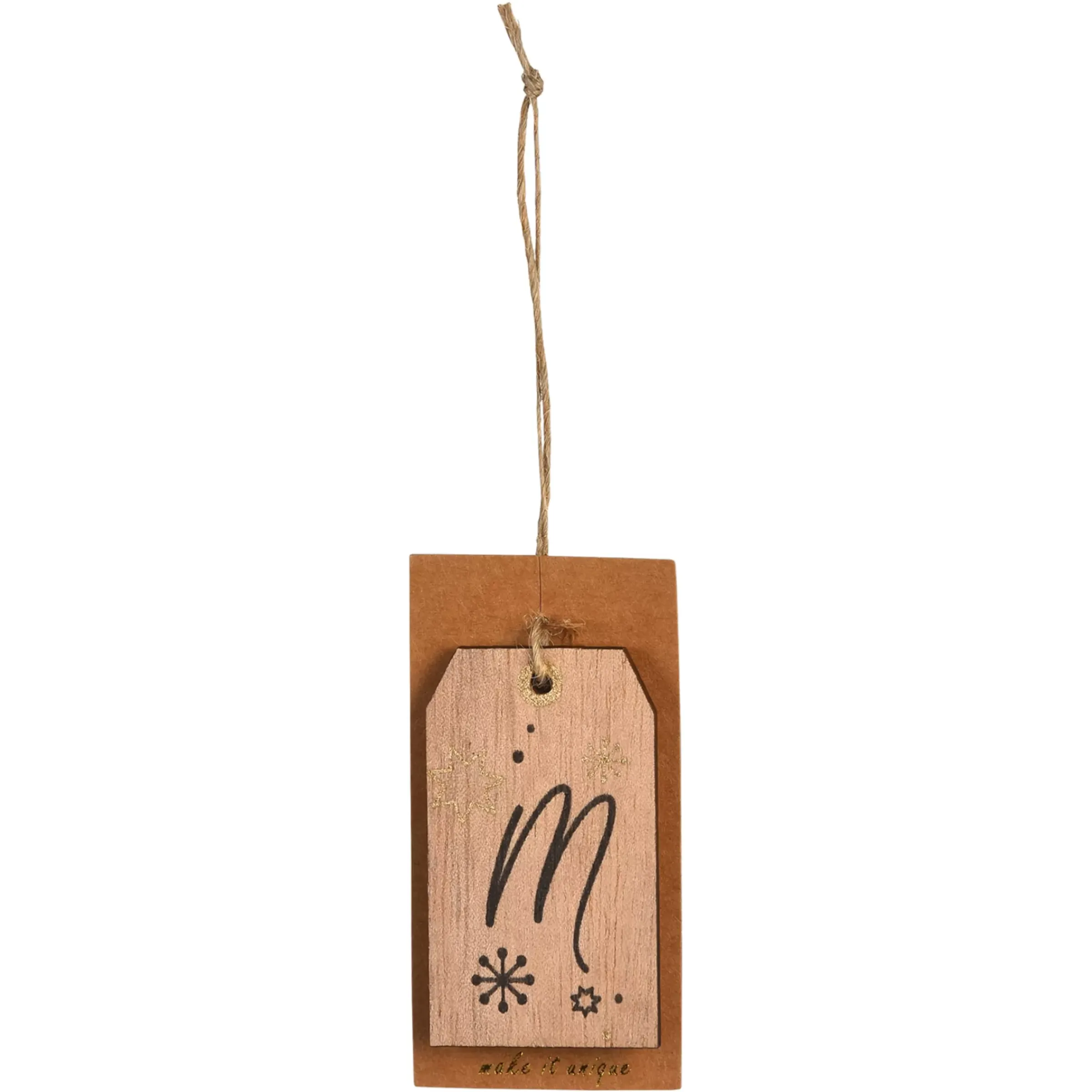 Depot Etiquette Cadeau Monogramme