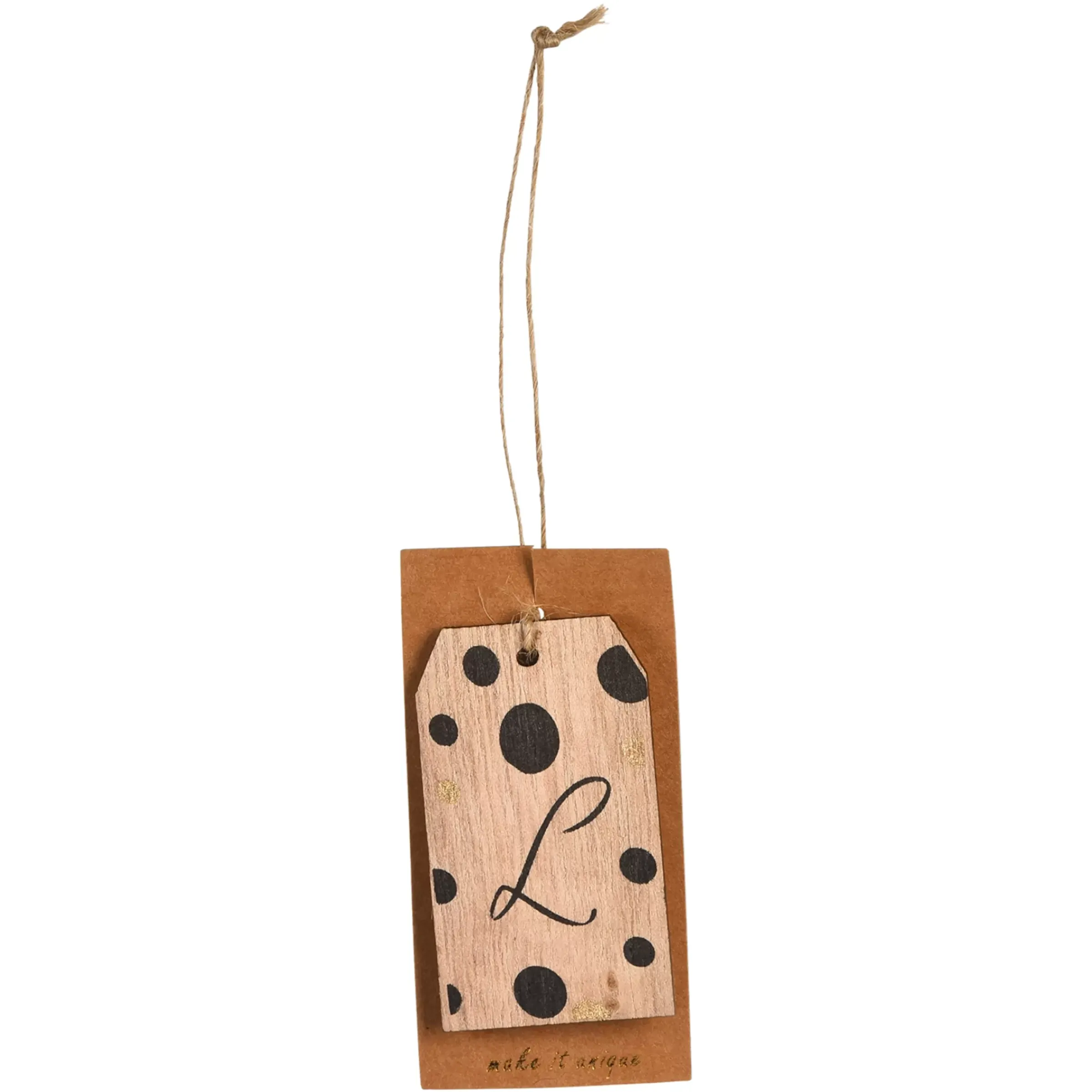 Depot Etiquette Cadeau Monogramme