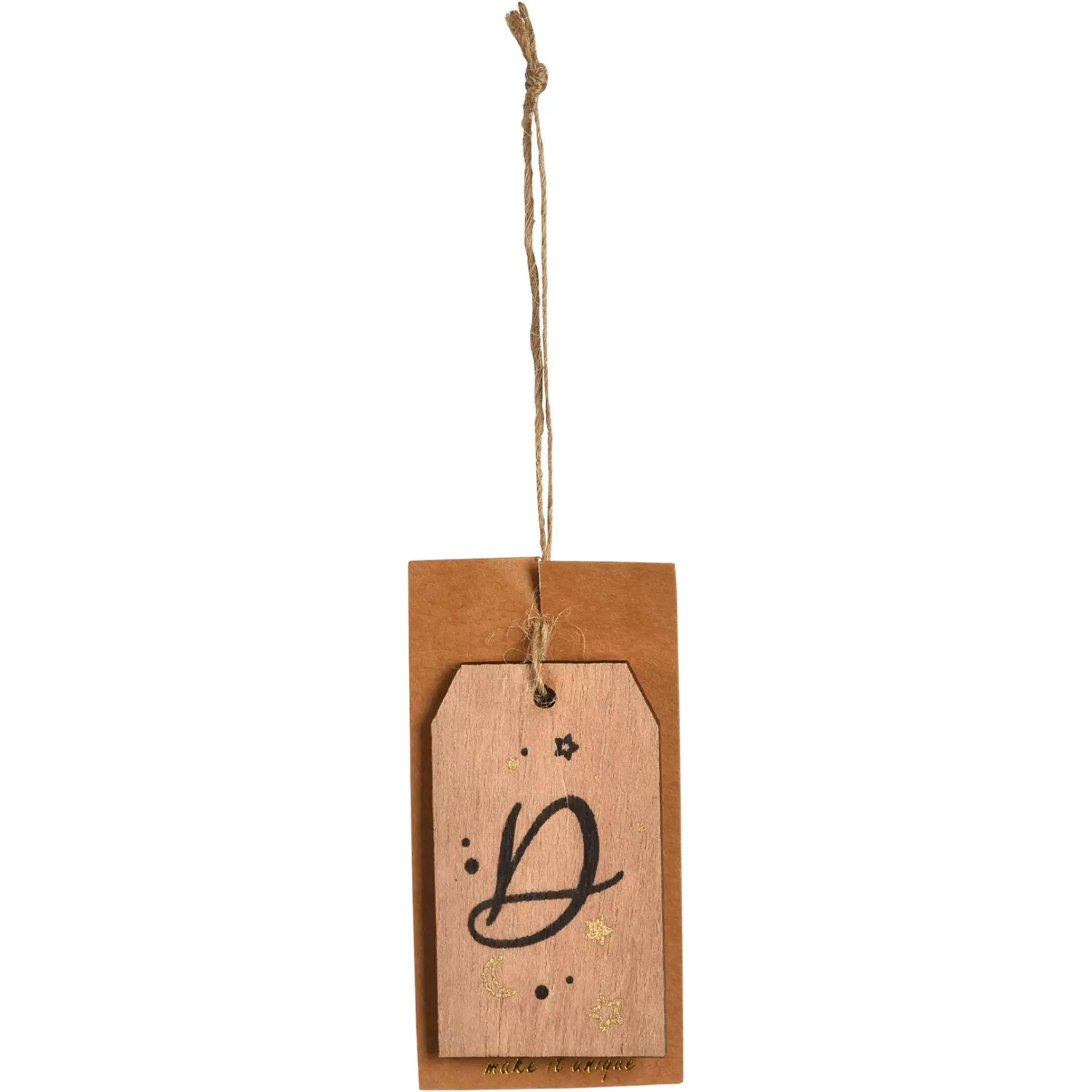 Depot Etiquette Cadeau Monogramme