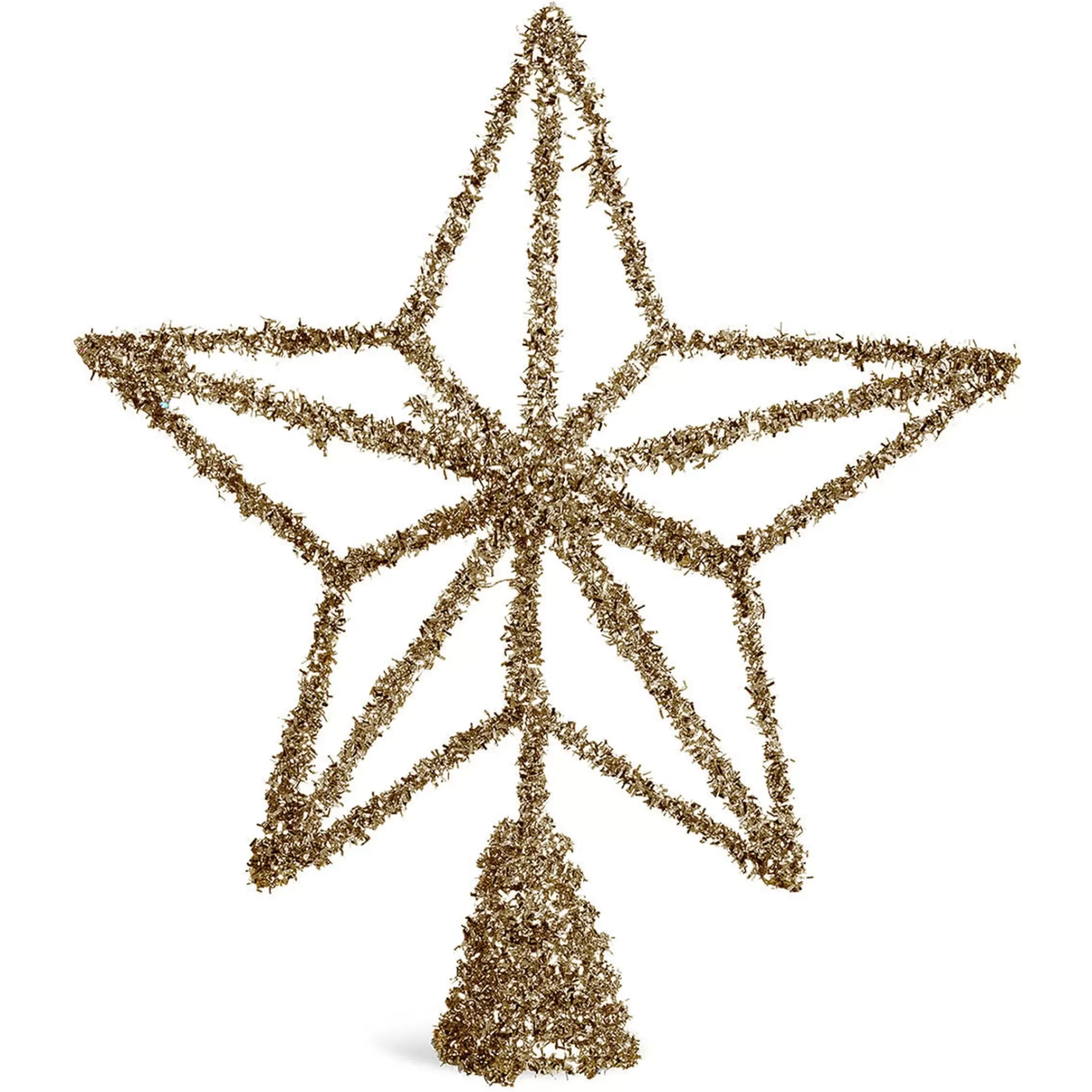 Depot Etoile Scintillante En Forme De Sapin