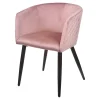 Depot Fauteuil En Velours Anabell Outlet
