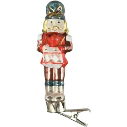 Depot Figurine Décorative En Verre Casse-Noisette Sur Clip