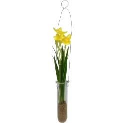 Depot Fleur Artificielle Narcisse En Eprouvette