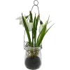 Depot Fleur Artificielle Perce-Neige Dans Vase En Verre