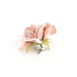 Depot Fleur Artificielle Rose Sur Clip