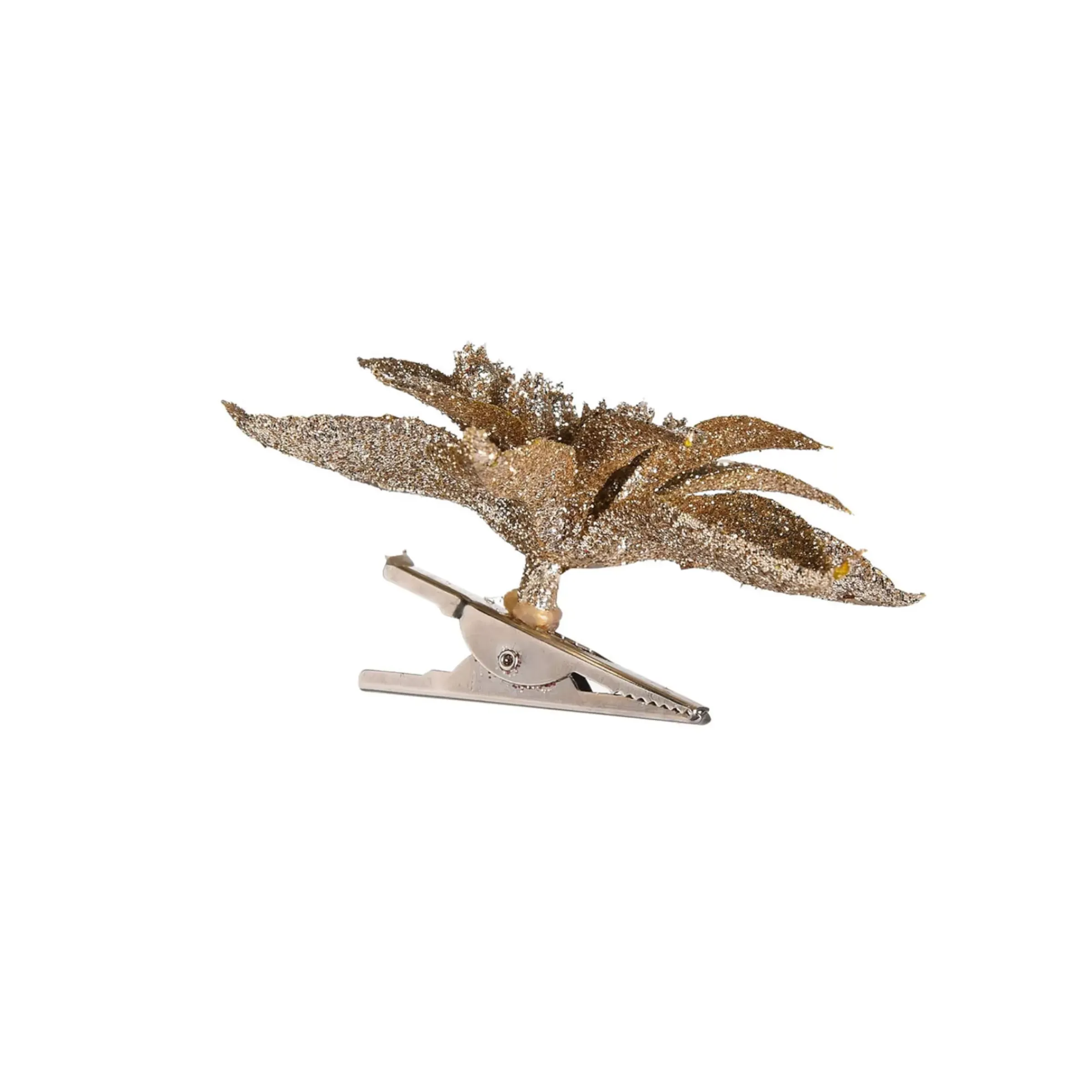 Depot Fleur Artificielle Scintillante Etoile De Noël Sur Clip