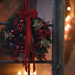 Depot Fleur Artificielle Scintillante Etoile De Noël Sur Clip