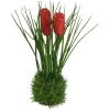 Depot Fleur Artificielle Tulipe Dans Une Boule D'Herbe