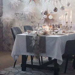 Depot Fleur Décorative Scintillante En Organza Sur Clip