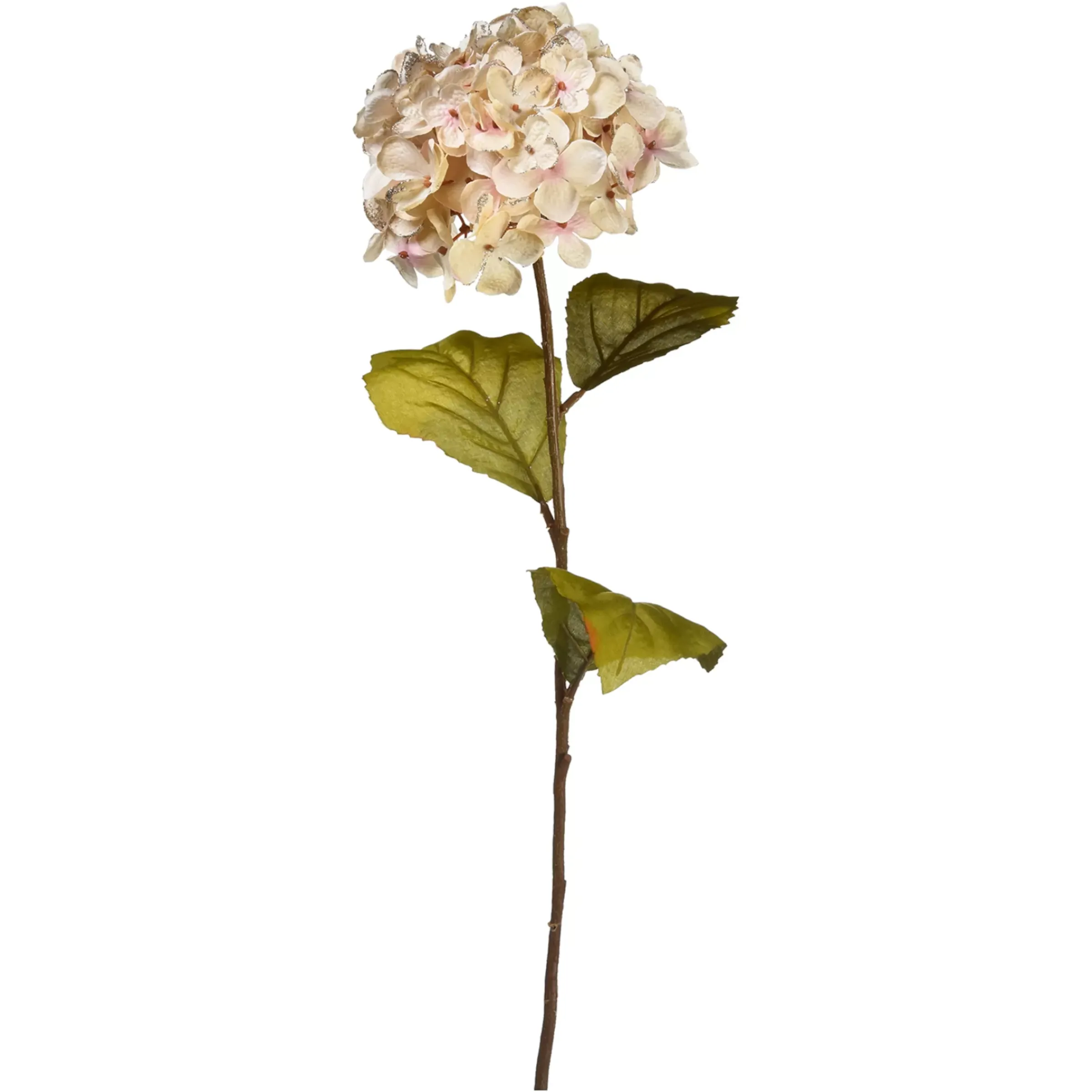 Depot Fleur De Tige Artificielle Scintillante Hortensia