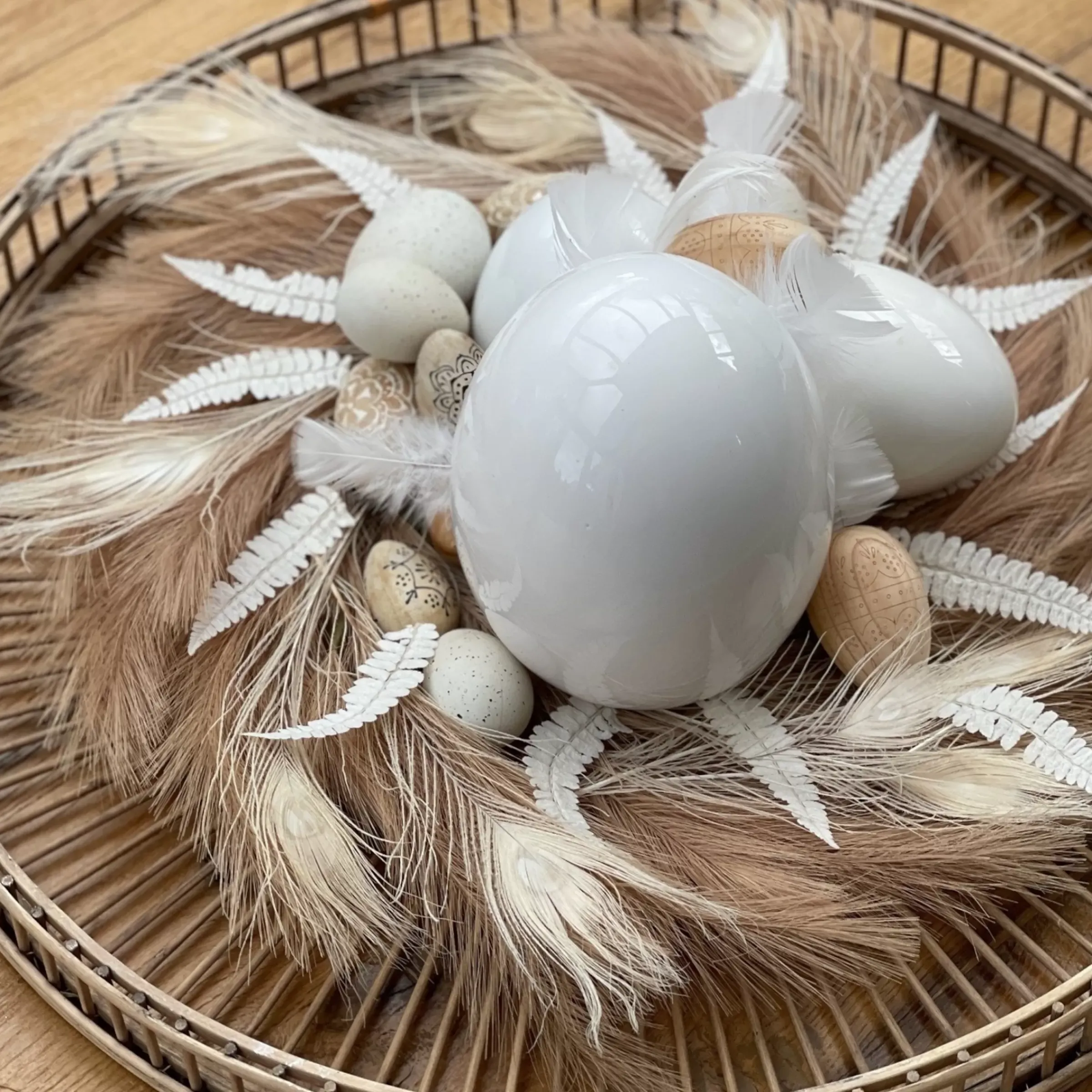 Depot Fleur De Tige Artificielle Pampaswedel