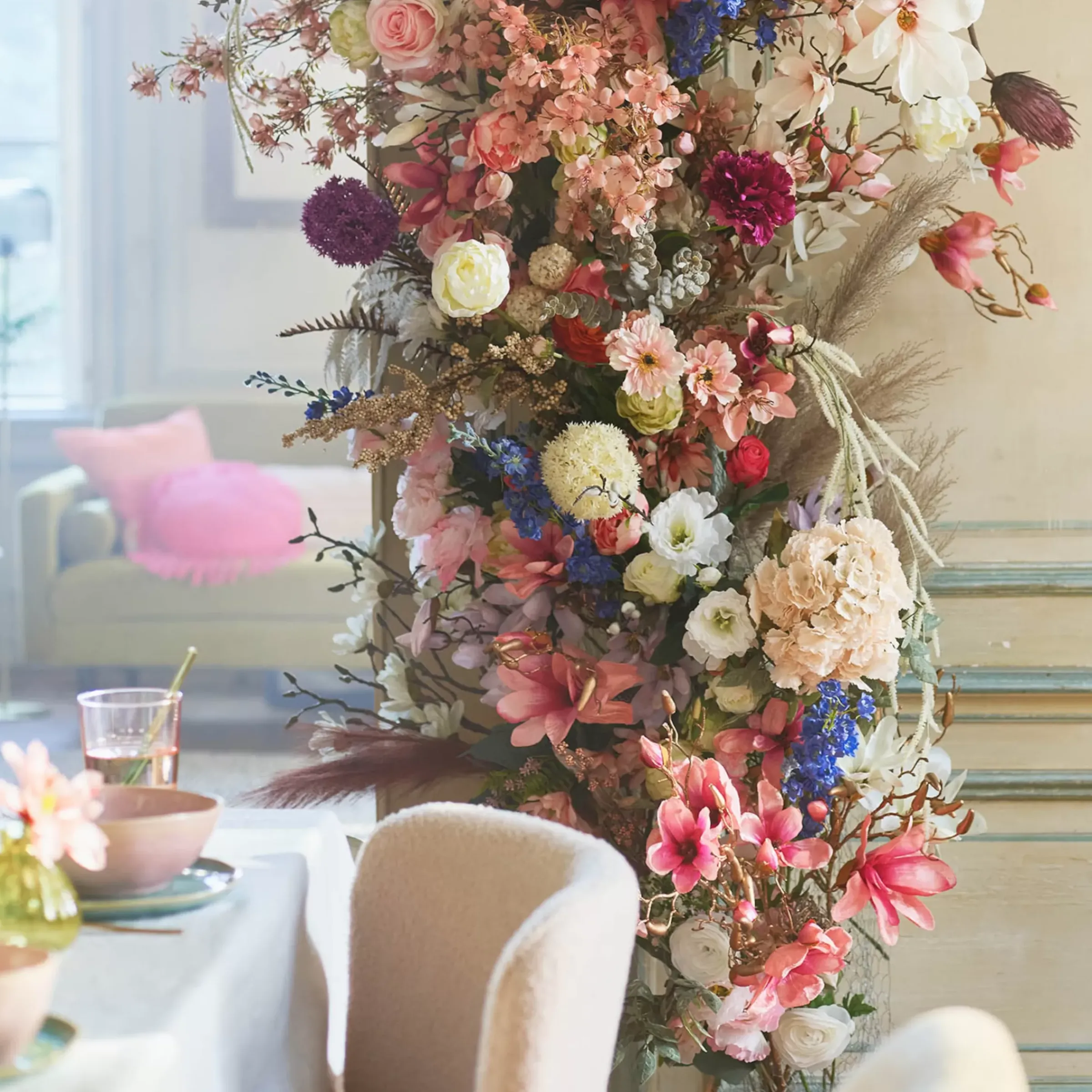 Depot Fleur De Tige Artificielle Pampaswedel