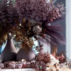 Depot Fleur De Tige Artificielle Scintillante Baie