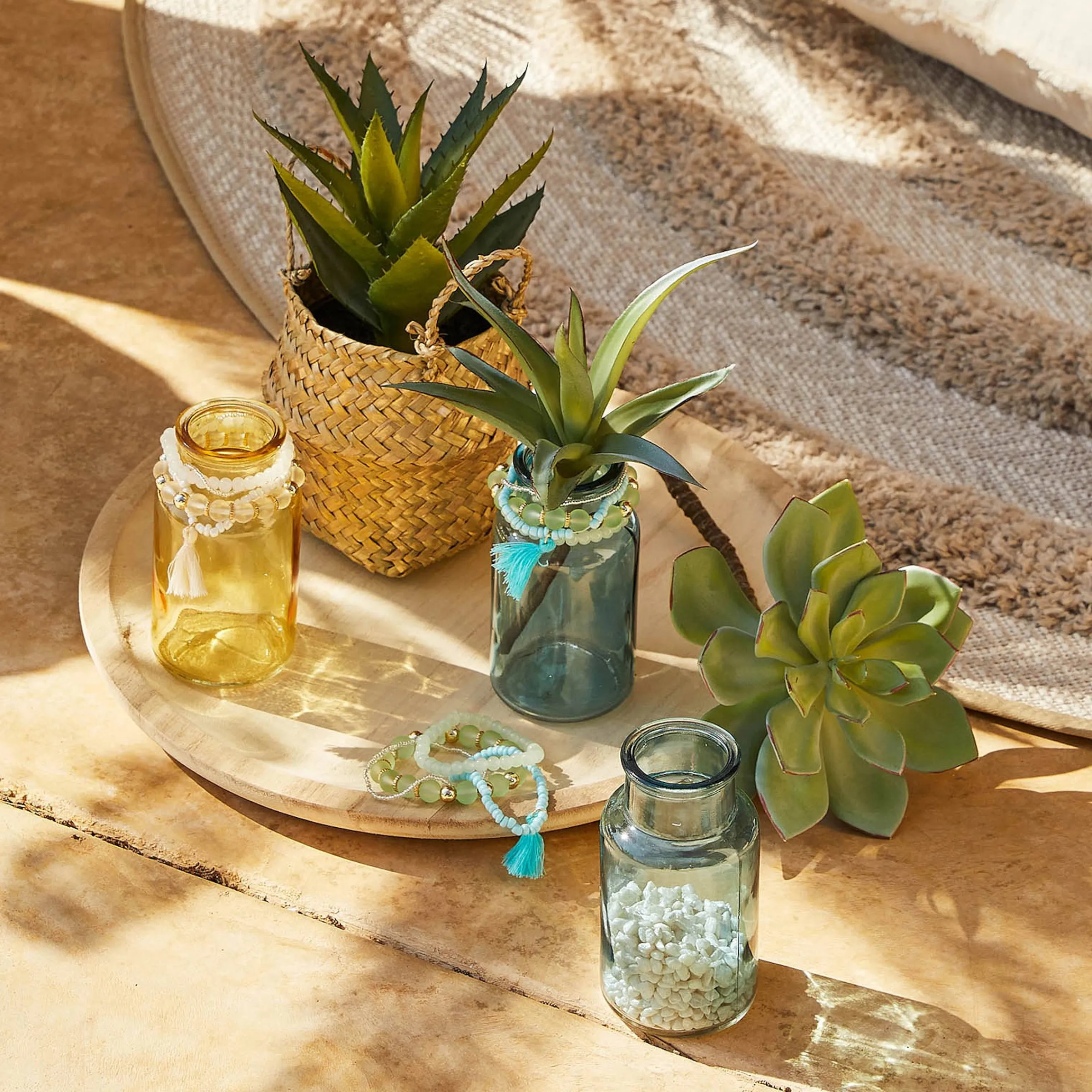 Depot Galets Décoratifs Nacres En Verre New