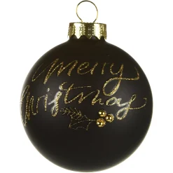 Depot Glas-Baumschmuck Merry Christmas