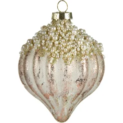 Depot Glas-Baumschmuck Pearls