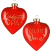 Depot Glas-Baumschmuck-Set Oma & Opa