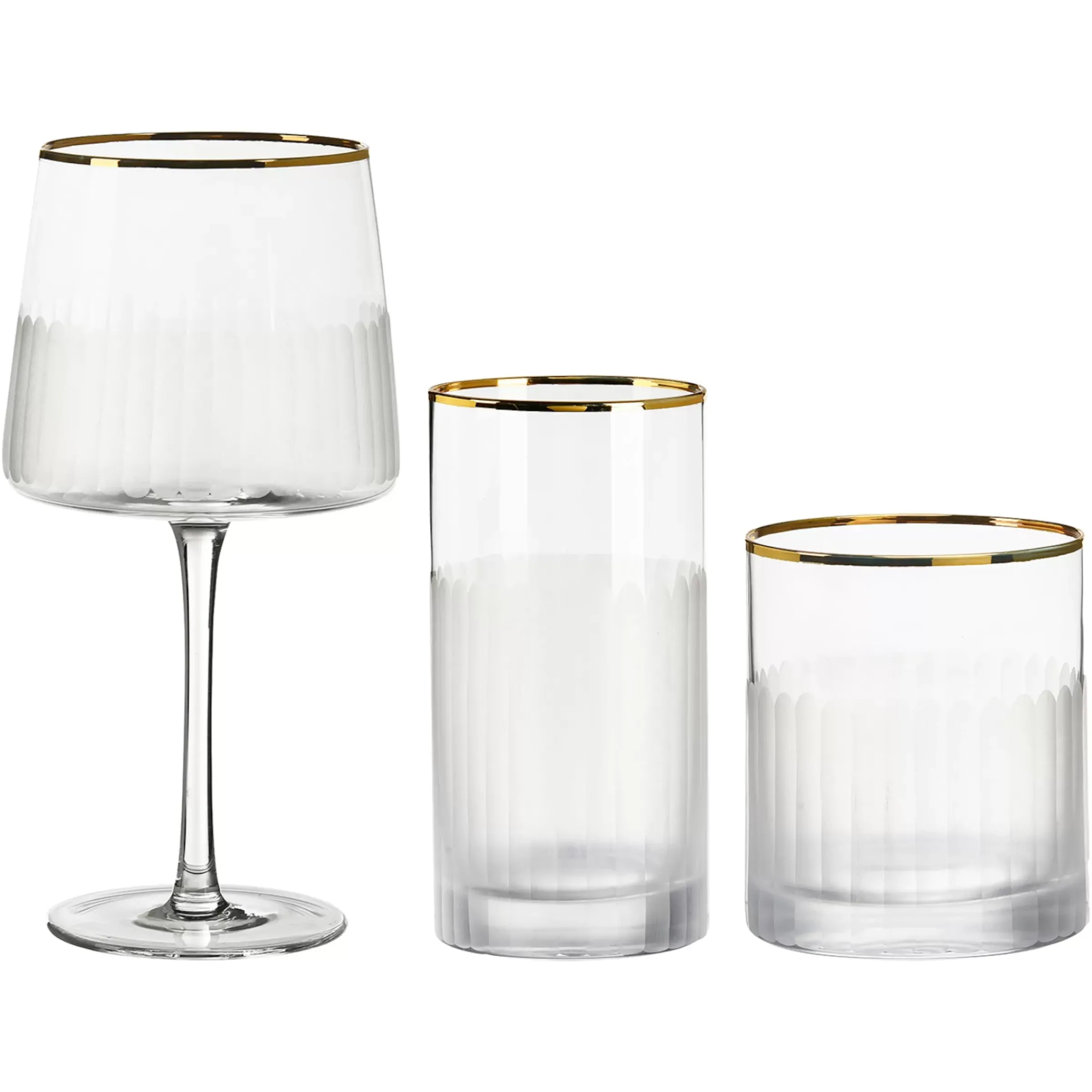 Depot Glaser-Set Frosted