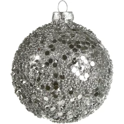 Depot Glas-Weihnachtskugel Roundgranulat