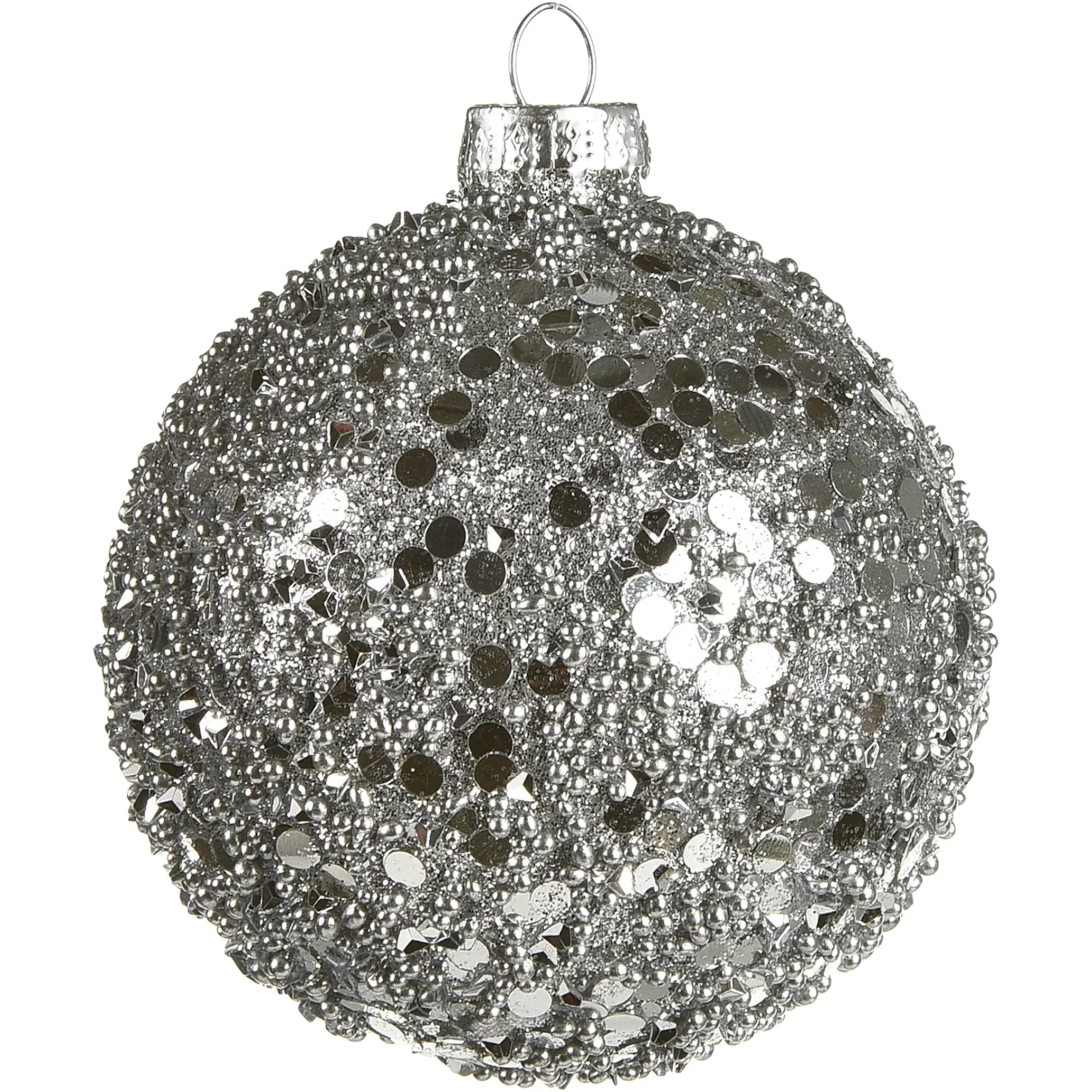 Depot Glas-Weihnachtskugel Roundgranulat