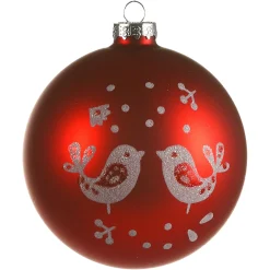 Depot Glas-Weihnachtskugel Tiere Folklore