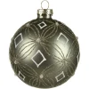 Depot Glas-Weihnachtskugel Vintage Glam