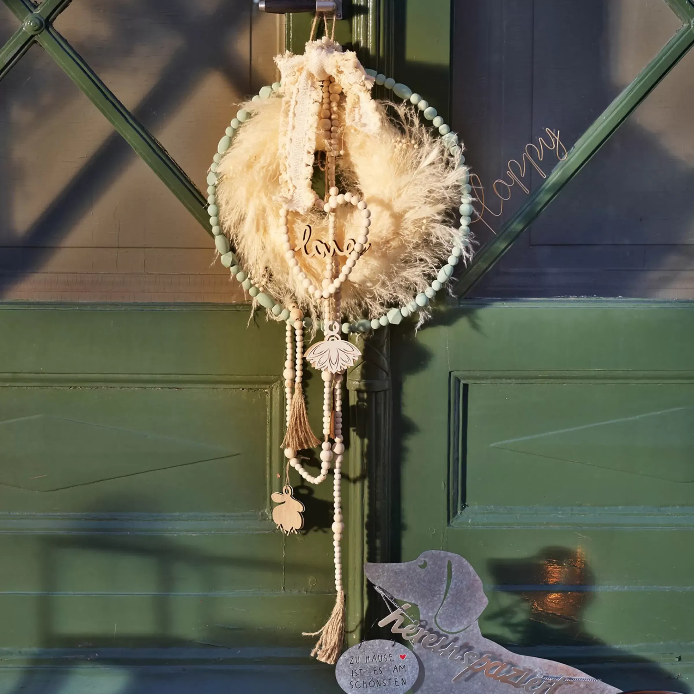 Depot Guirlande Décorative En Bois Gland