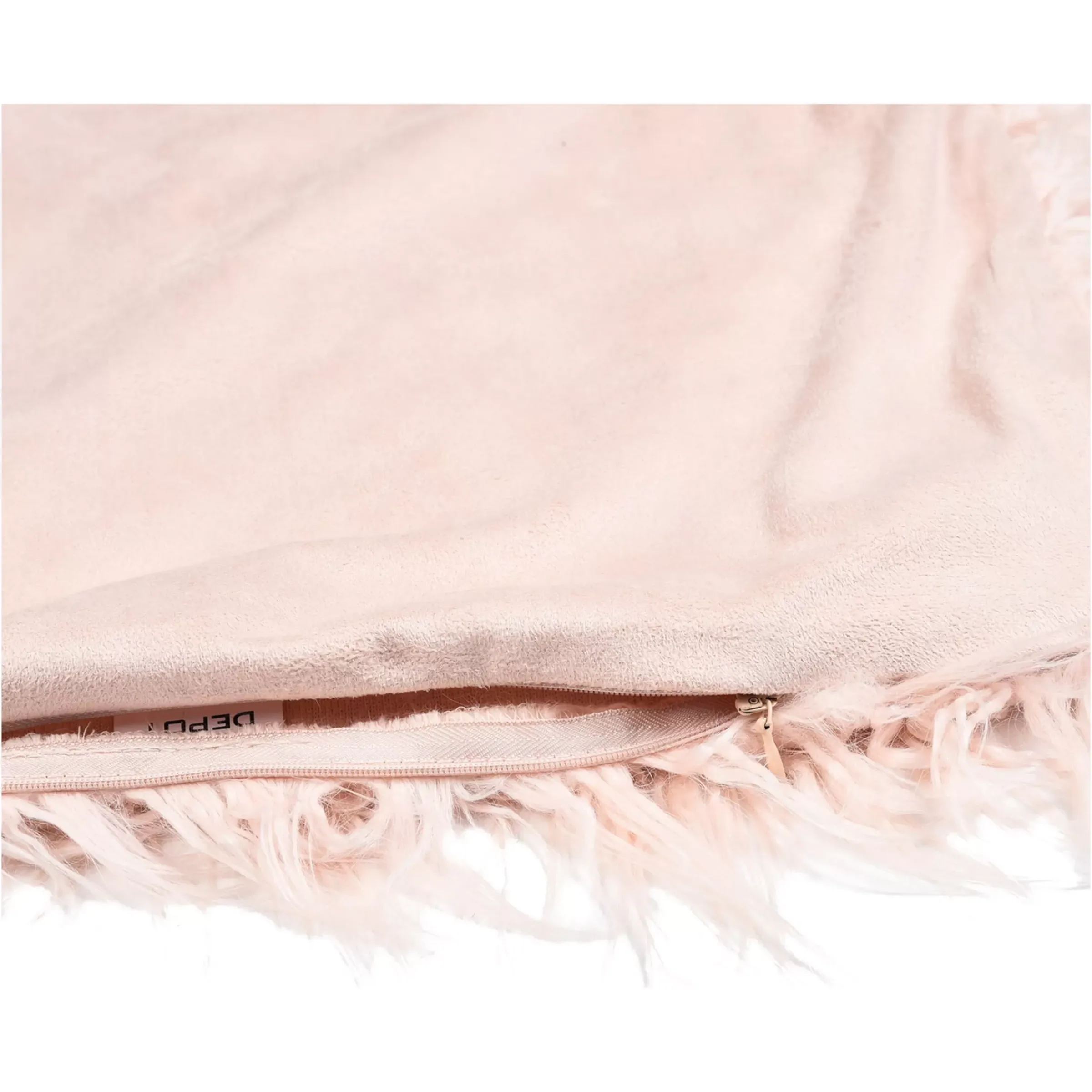 Depot Housse De Coussin En Fourrure Synthetique Furry