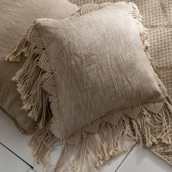 Depot Housse De Coussin En Macrame Outlet