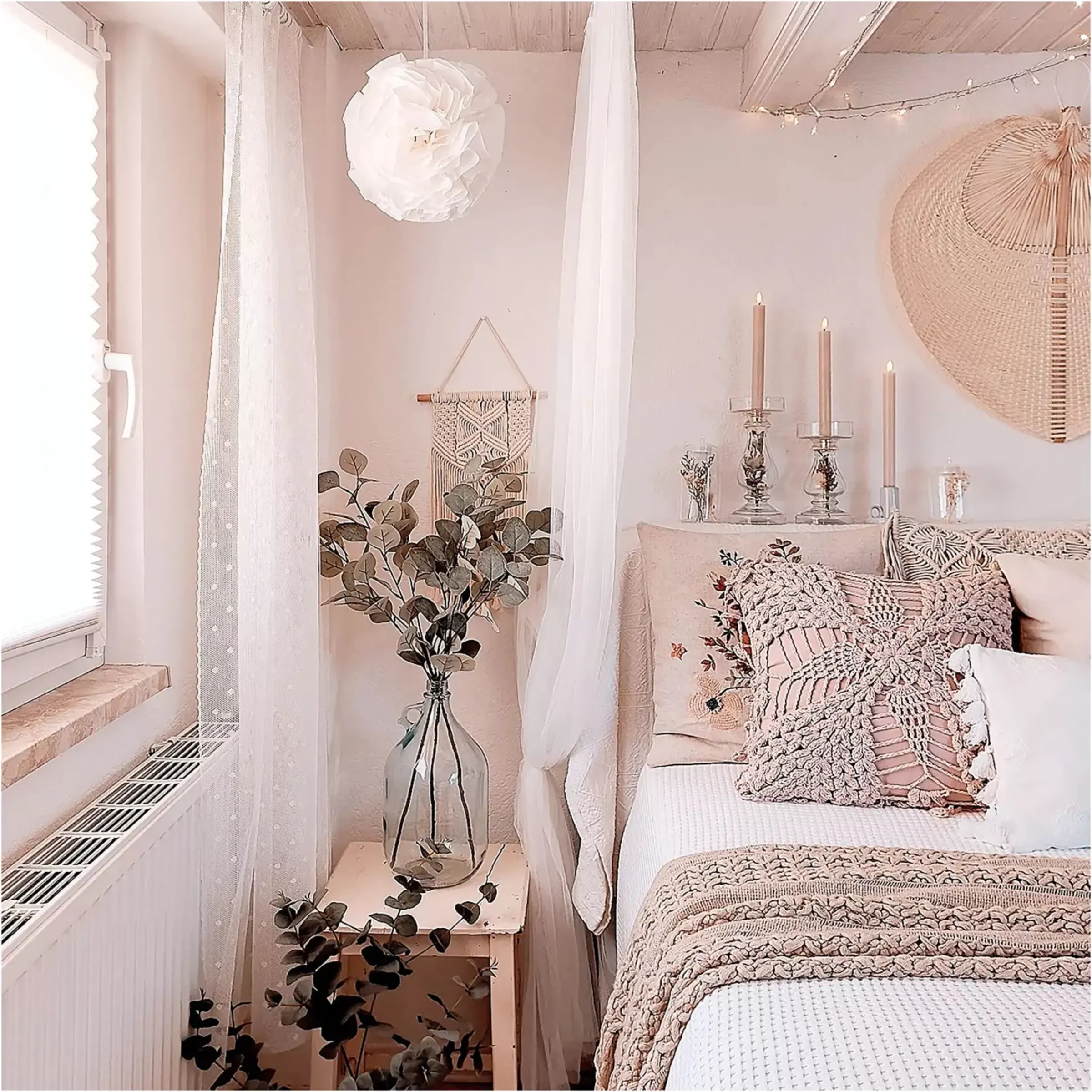 Depot Housse De Coussin En Tricot Flower