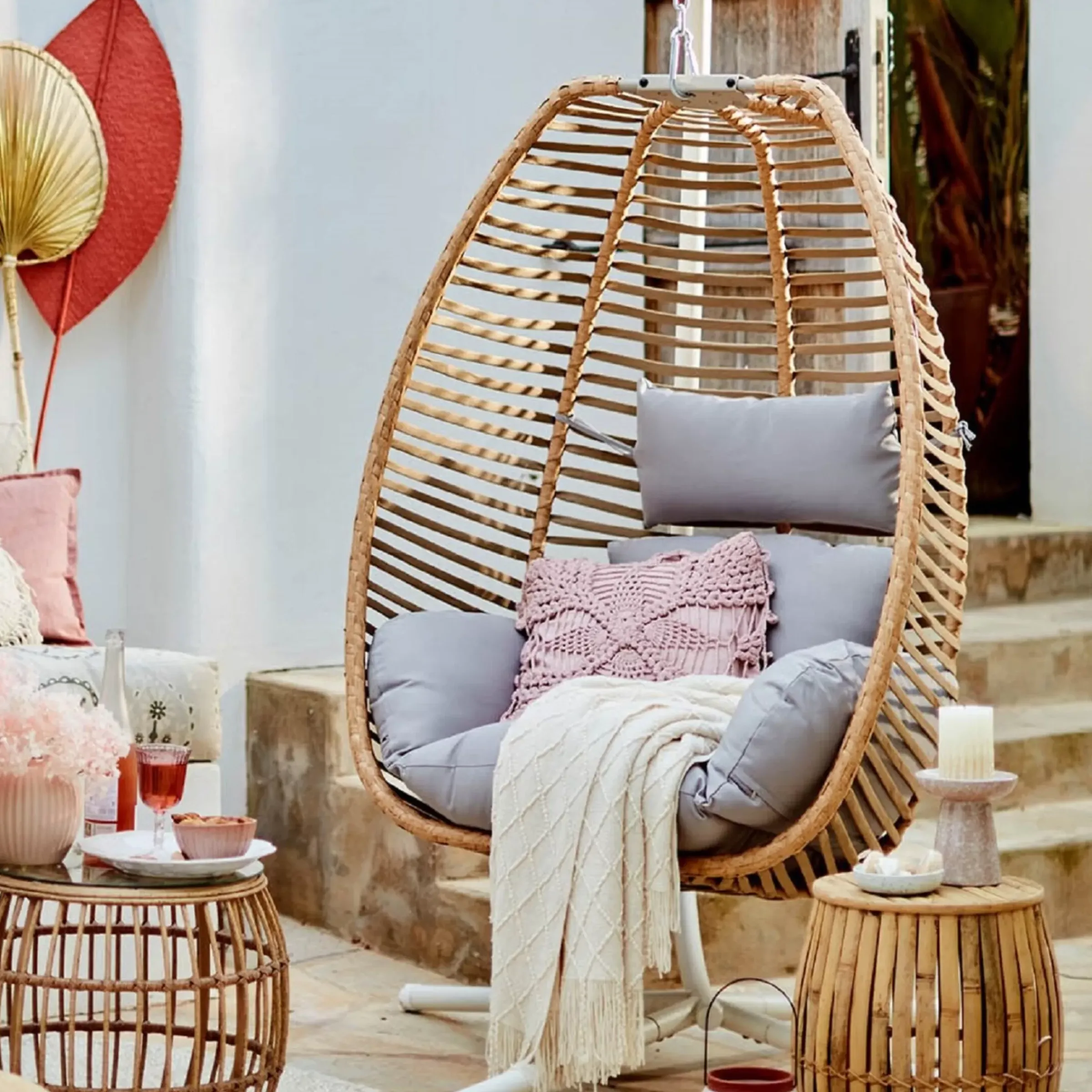 Depot Housse De Coussin En Tricot Flower