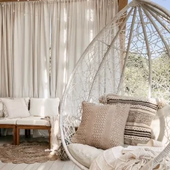 Depot Housse De Coussin En Tricot Stripe