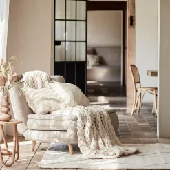 Depot Housse De Coussin En Tricot Stripe