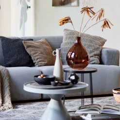 Depot Housse De Coussin En Tricot Stripe