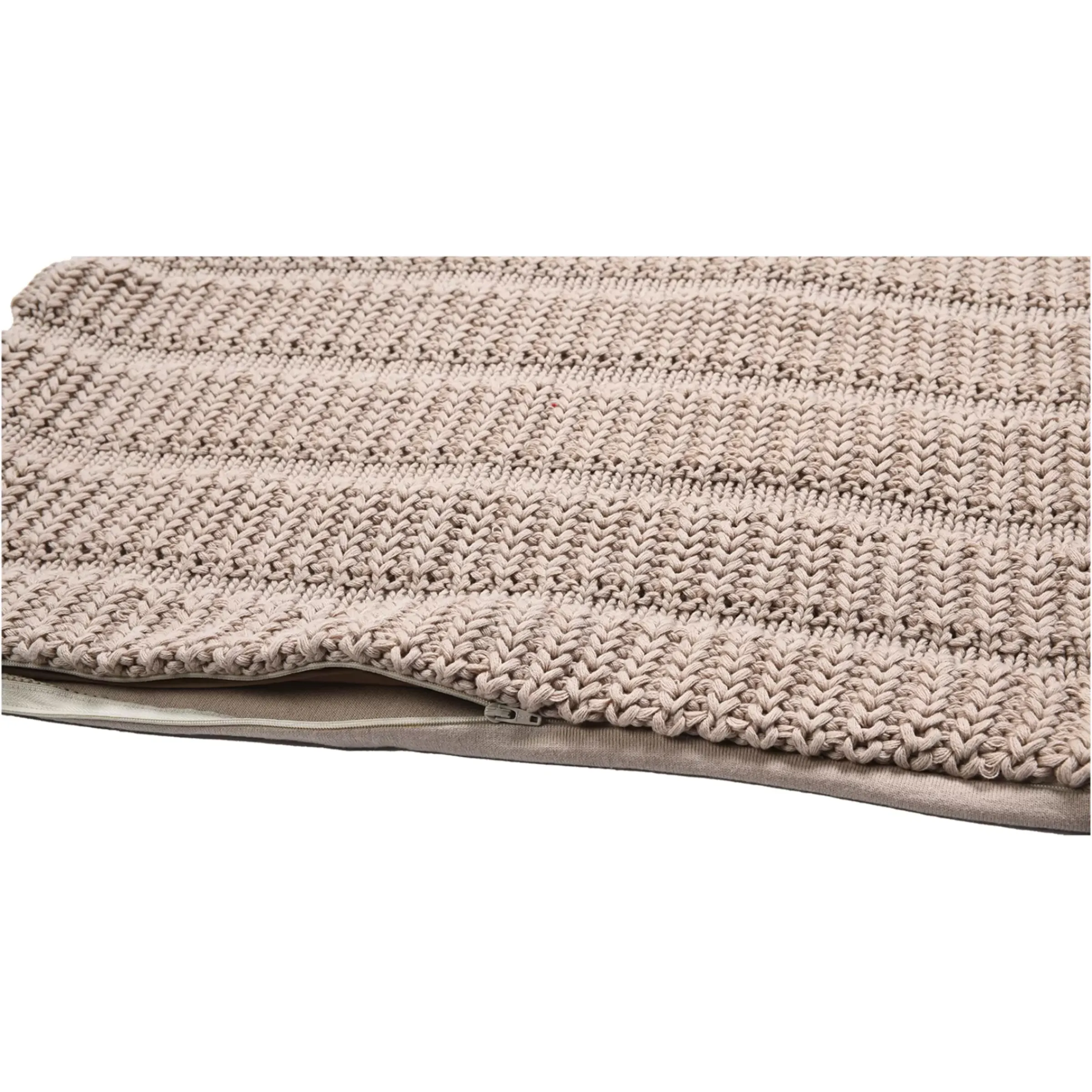 Depot Housse De Coussin En Tricot Stripe