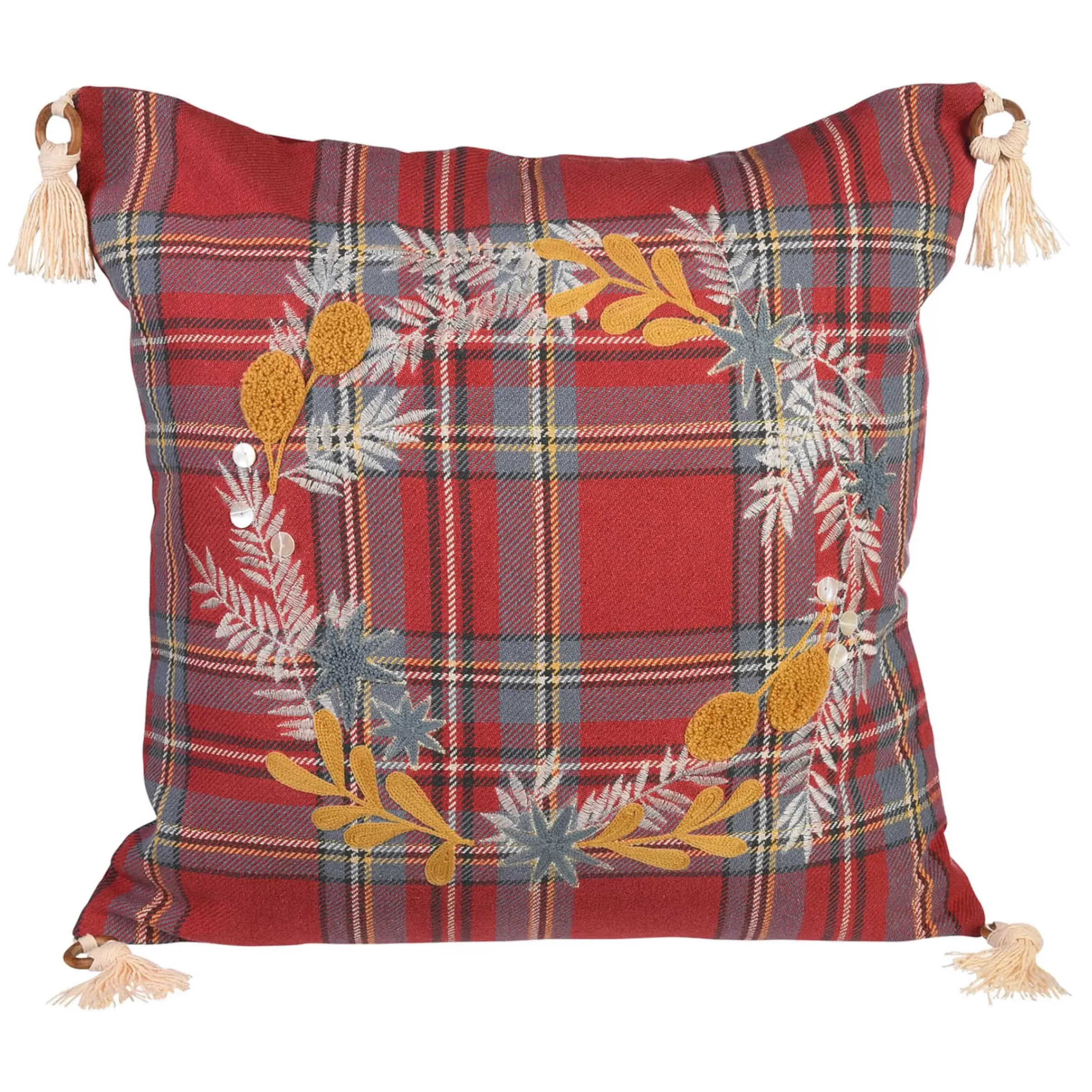 Depot Housse De Coussin Tartan