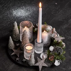 Depot Kerzenhalter 2In1 Glas Ca.6X6Cm