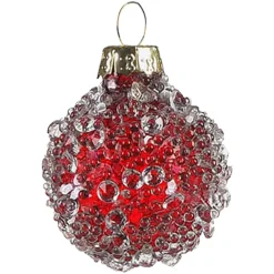 Depot Mini-Boule De Noël En Verre Glimmer Pearls