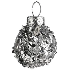 Depot Mini-Boule De Noël En Verre Granules A Paillettes