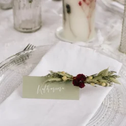 Depot Mini-Bouquet De Fleurs Sechees Sur Clip