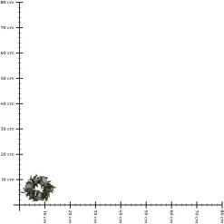 Depot Mini-Couronne De Fleurs Sechees Greenery
